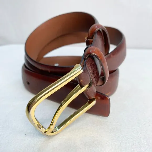 chinese dress ladies Perry Ellis Men's Reversible Leather Belt, 40 main image 1